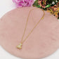TEDDY CRYSTAL - ACCIAIO INOSSIDABILE - collana con pendente orsetto in cubic zirconia