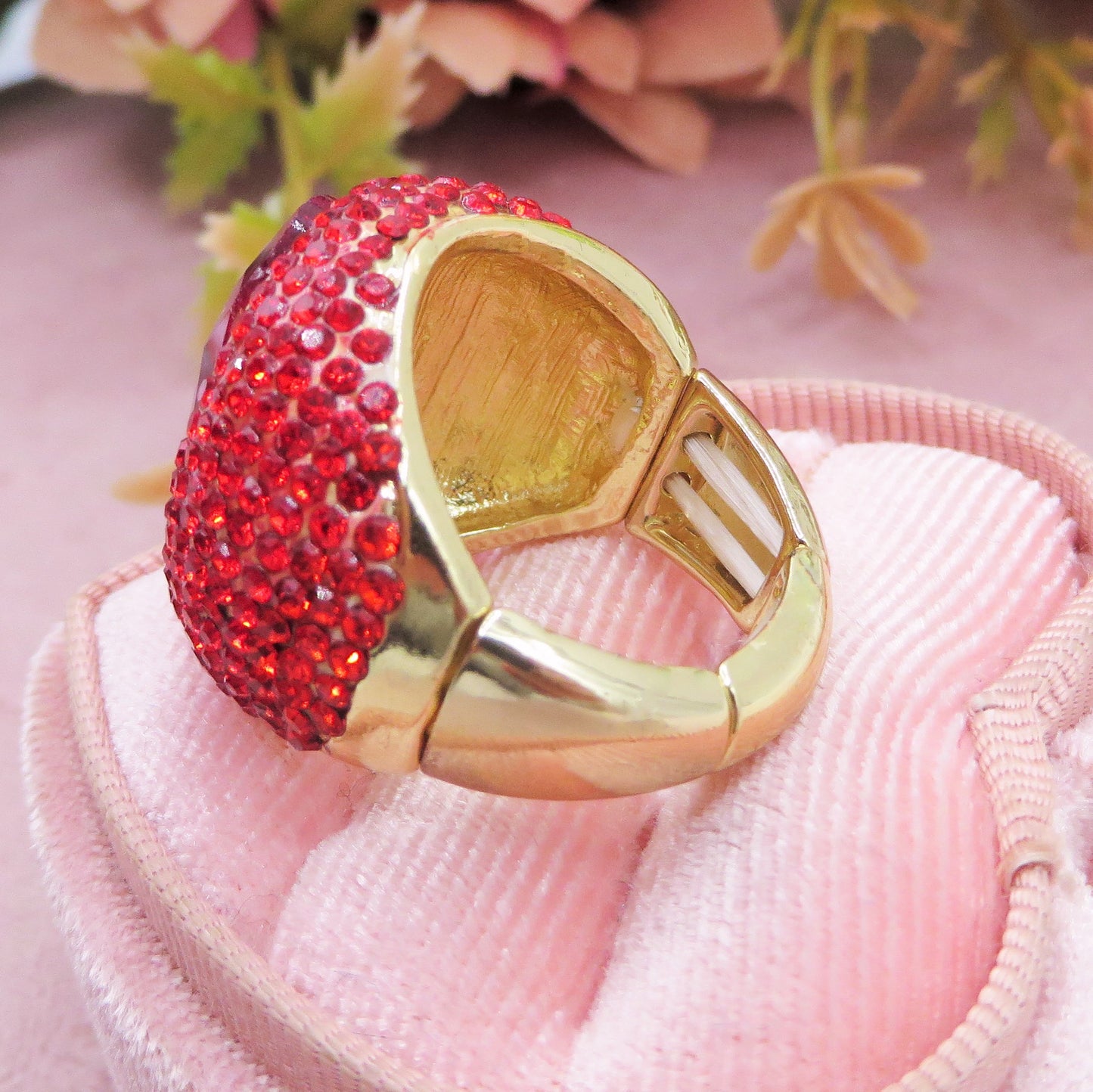 SELENE - Cocktail ring regolabile con cubic zirconia