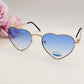 HARPER - Occhiali da sole a cuore UV400 con custodia