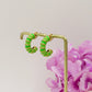 CANDY HOOPS - acciaio inossidabile Paio orecchini cerchi vintage smaltati