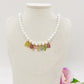 CANDY NAME - CHOKER Perle Con Nome smaltato colours personalizzabile