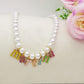CANDY NAME - CHOKER Perle Con Nome smaltato colours personalizzabile