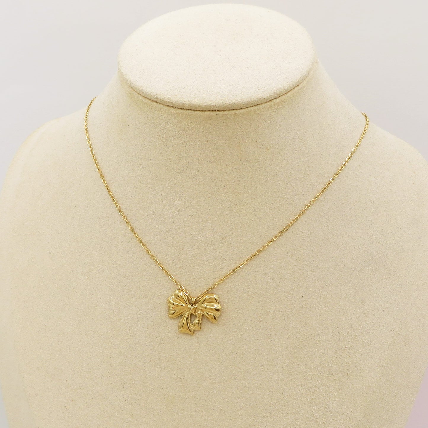 WALDORF - ACCIAIO INOSSIDABILE - collana con pendente fiocco