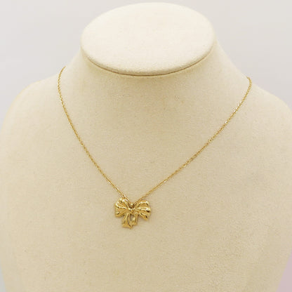 WALDORF - ACCIAIO INOSSIDABILE - collana con pendente fiocco