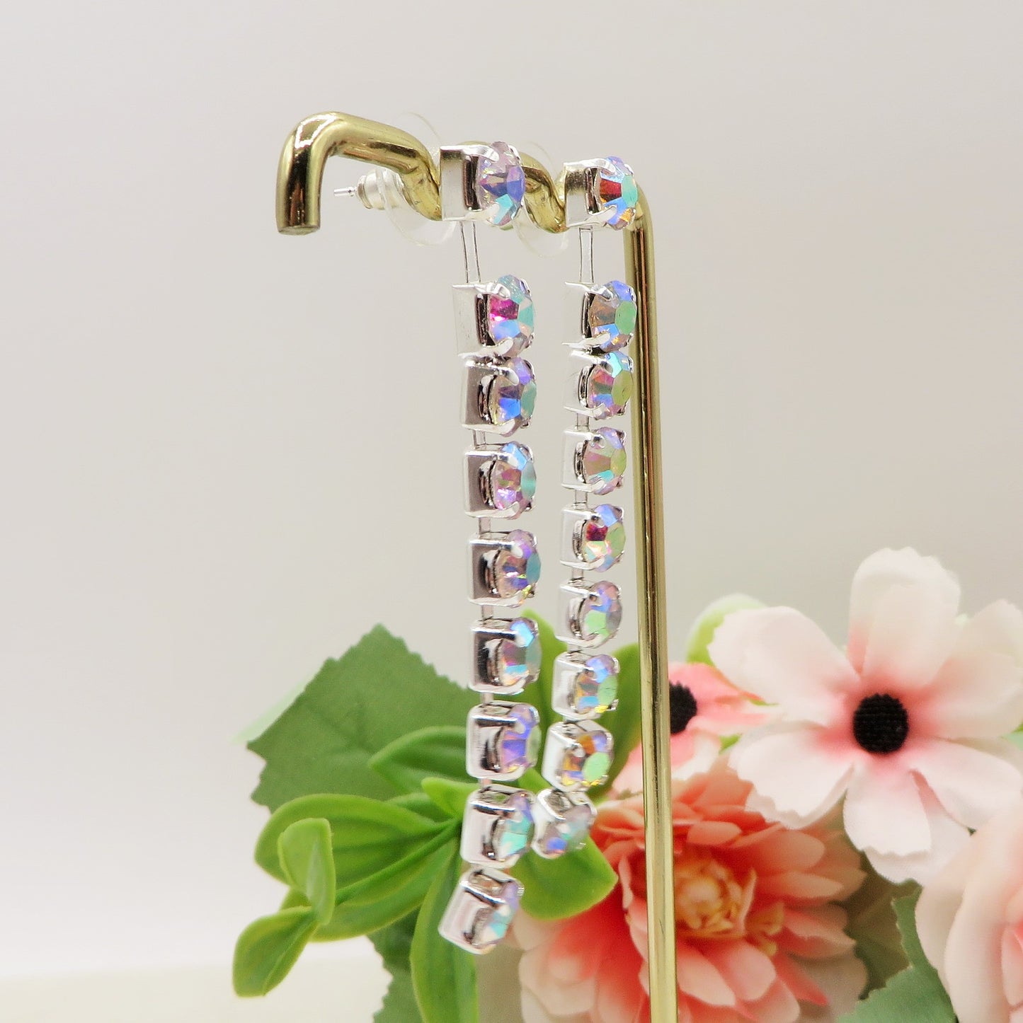 Luce Borealis Orecchini Tennis con cubic zirconia AURORA BOREALE