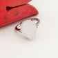 DEVA drop ~ Anello regolabile in Pietra di Luna - Moon Stone naturale