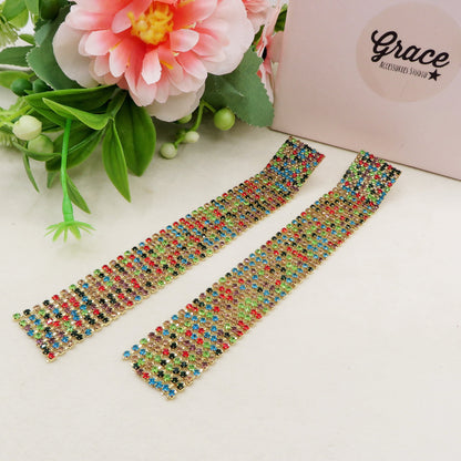 DESTINY ~ Orecchini a cascata in Cubic Zirconia