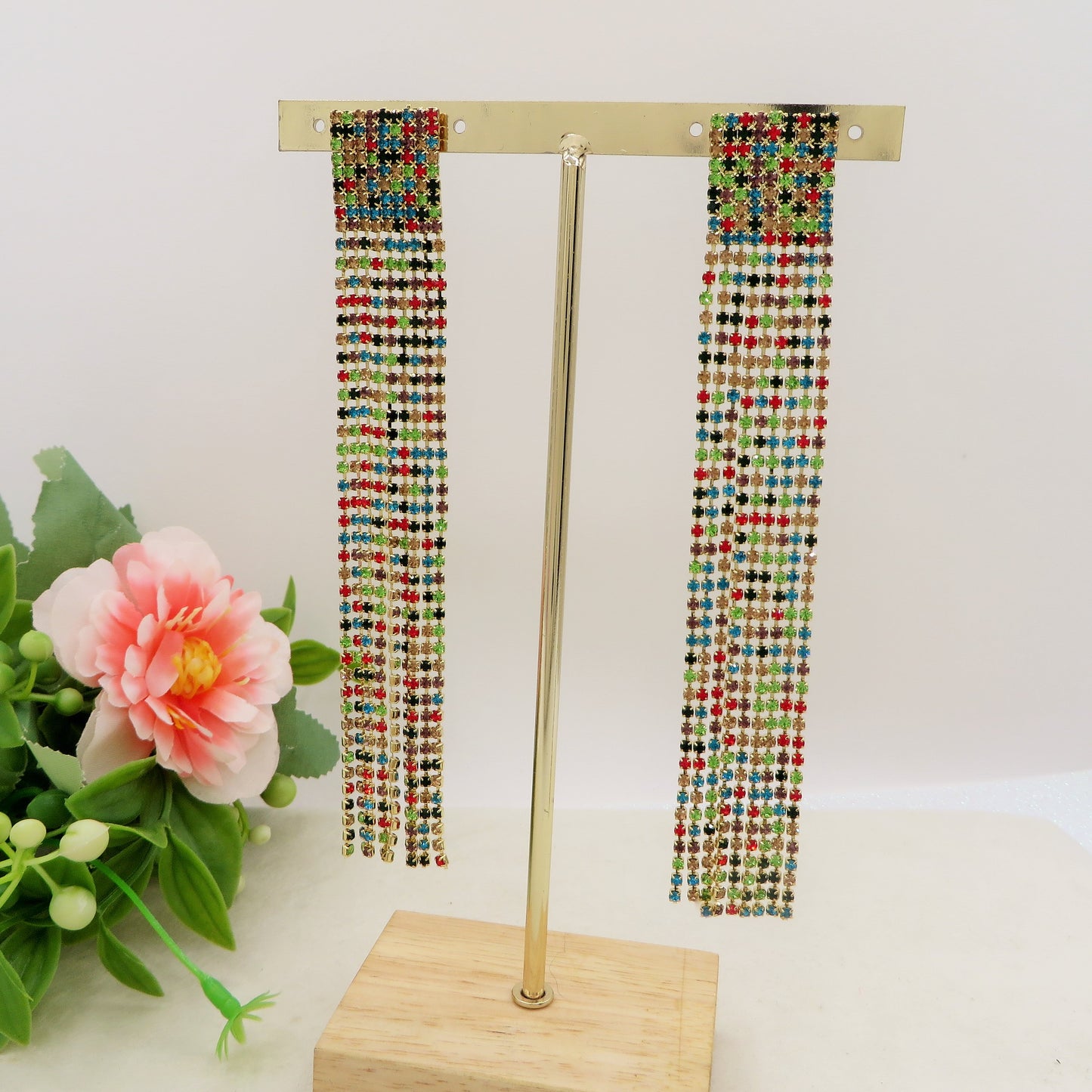 DESTINY ~ Orecchini a cascata in Cubic Zirconia