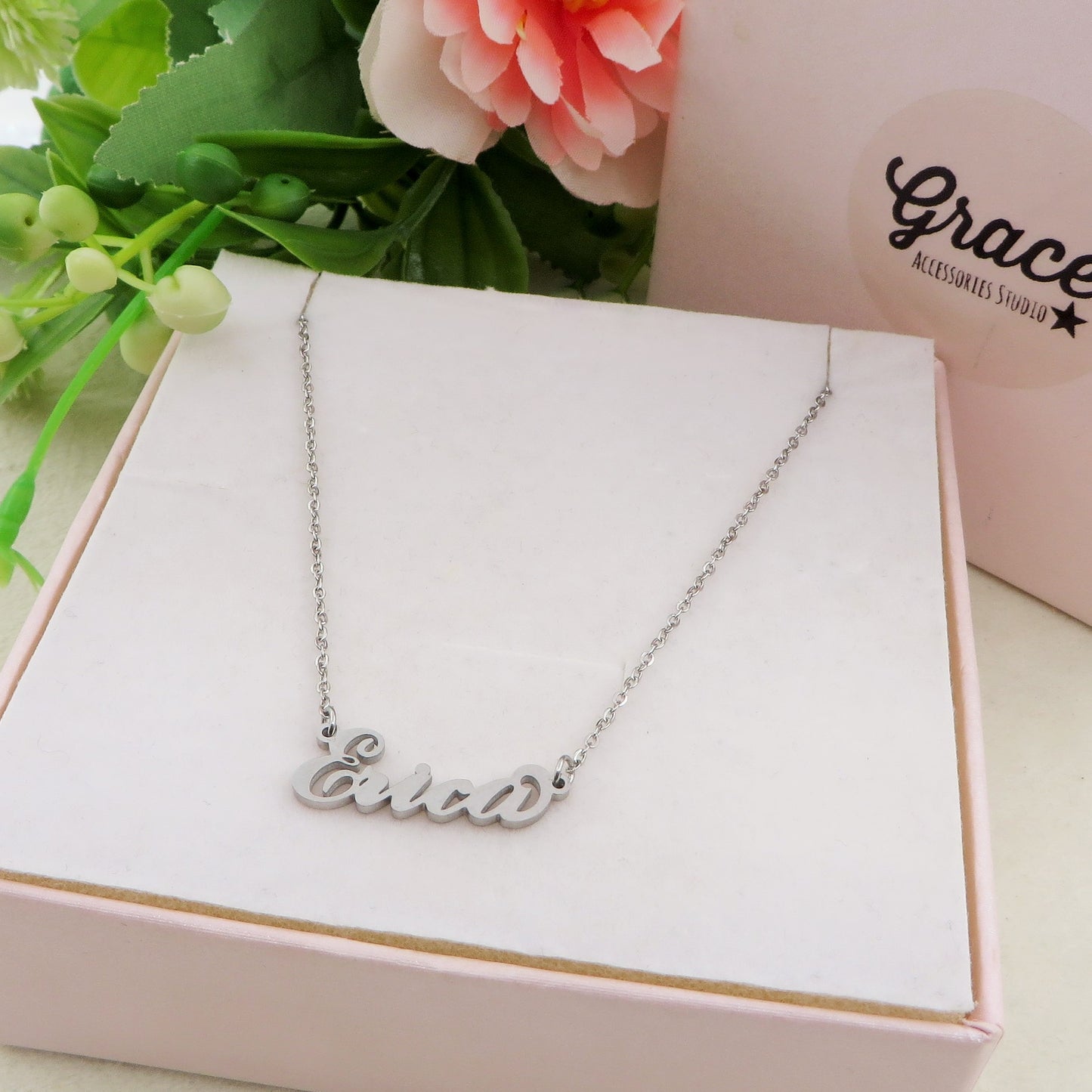 Collana "my name" Acciaio inossidabile