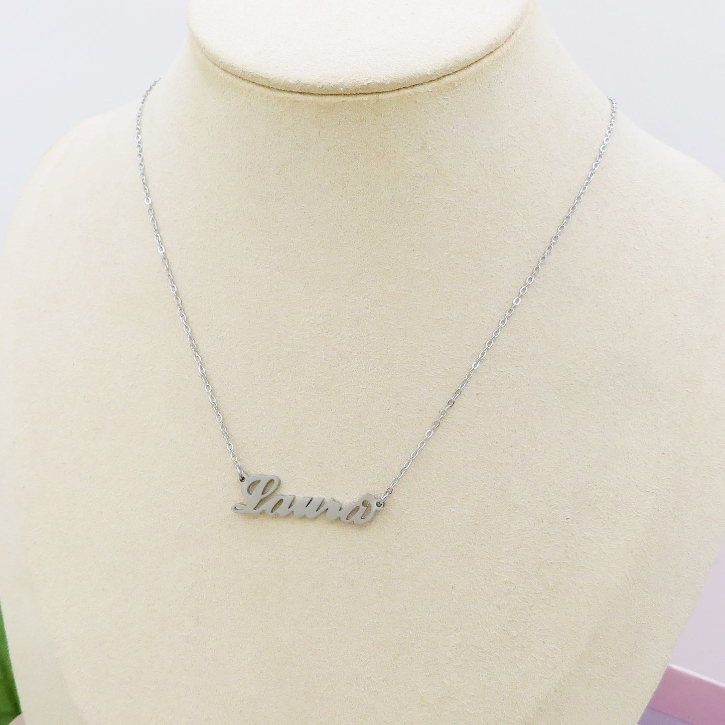 Collana "my name" Acciaio inossidabile