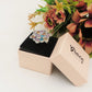 CAMELIA CRYSTAL RING - XL - Anello regolabile con fiore zirconato in Cubic Zirconia