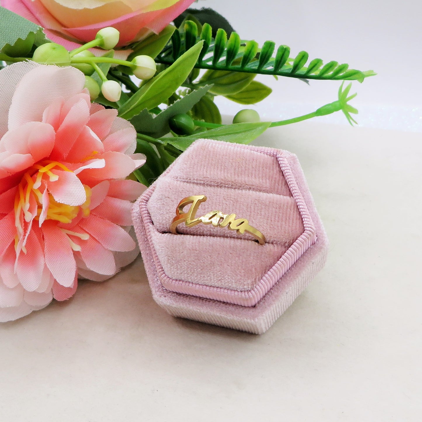 Anello Nome PERSONALIZZATO ❤️ ACCIAIO INOSSIDABILE regolabile