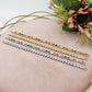 DELILAH RAINBOW - Bracciale Tennis con Cubic Zirconia rotondi