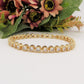 DELILAH RAINBOW - Bracciale Tennis con Cubic Zirconia rotondi