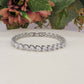 CHRISTELLE cuori verticali - bracciale tennis con cubic zirconia a forma di cuore