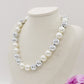 MAXI PEARLS BICOLOR -  Collana perle XL girocollo degrade'