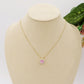 DIANA - ACCIAIO INOSSIDABILE- collana con pendente cuore in cubic zirconia