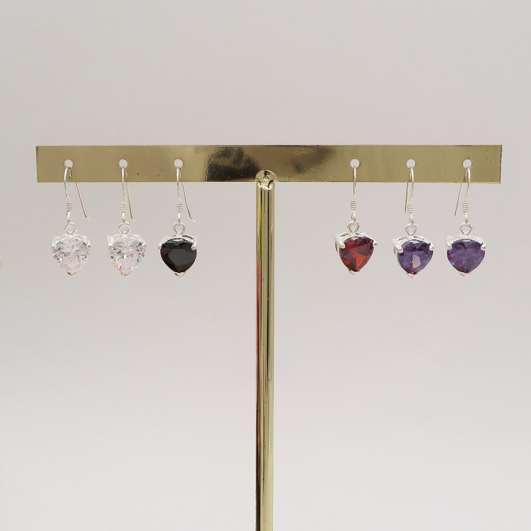 GAGAFEEL 1 Paio Di Orecchini A Ve Decorati Con Diamante - Foto 4