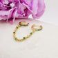 ANASTASIA LUXURY Earcuff ~ ARGENTO 925 - Earcuff + Hoop con cubic zirconia