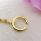 ANASTASIA LUXURY Earcuff ~ ARGENTO 925 - Earcuff + Hoop con cubic zirconia