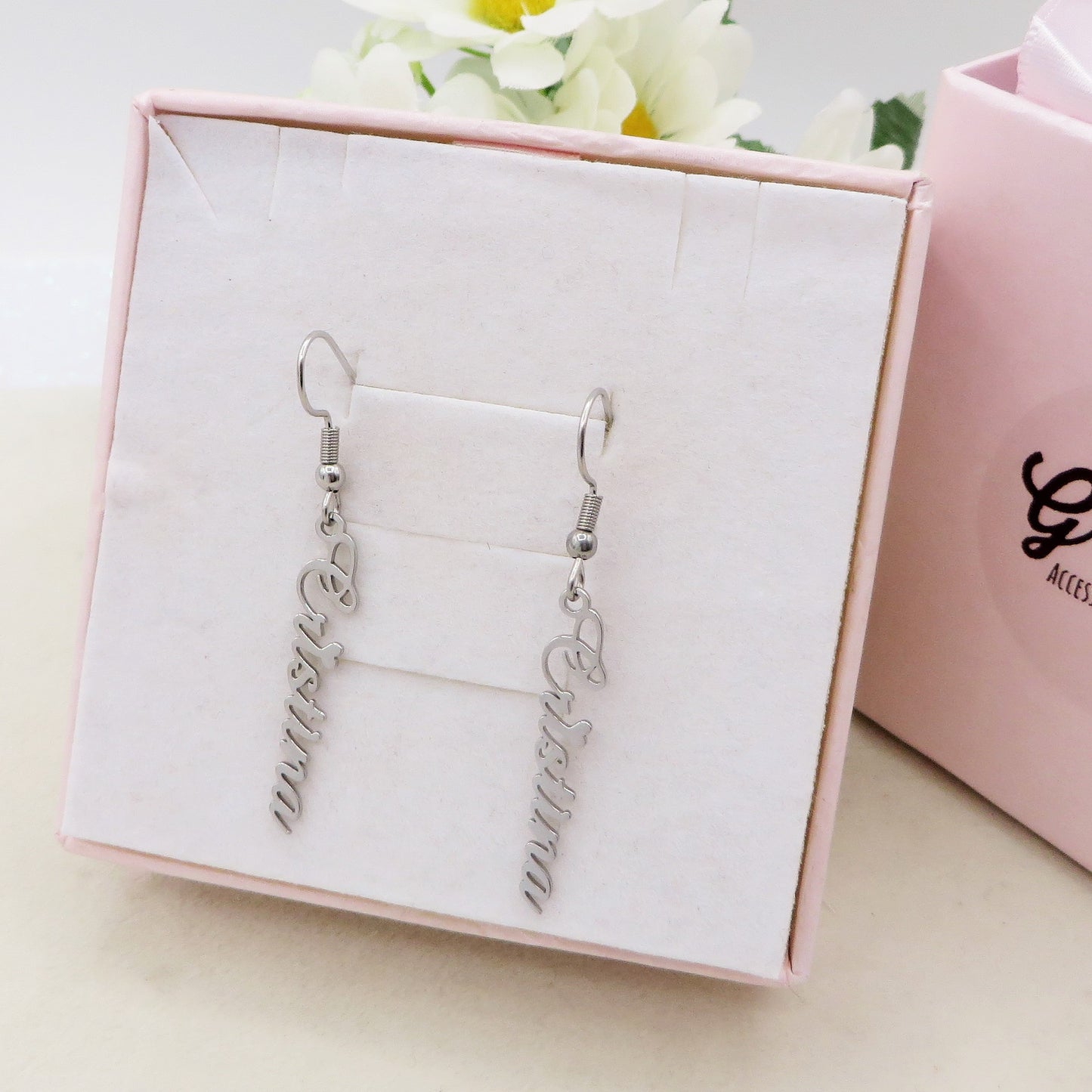 PAIO Orecchini NOME PERSONALIZZATO - IN  ARGENTO 925