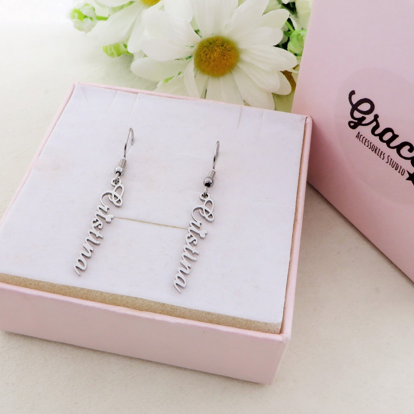 PAIO Orecchini NOME PERSONALIZZATO - IN  ARGENTO 925