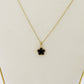 LILY  big Flower ~ ACCIAIO INOSSIDABILE Collana fiore pendente in madreperla