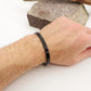 FLORENCE MEN - Bracciale uomo rigido  in ACCIAIO INOSSIDABILE