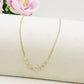 MARIPOSA SET ~ Girocollo  + ORECCHINI con farfalle zirconate in ACCIAIO INOSSIDABILE e cubic zirconia