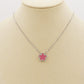 LILY  big Flower ~ ACCIAIO INOSSIDABILE Collana fiore pendente in madreperla