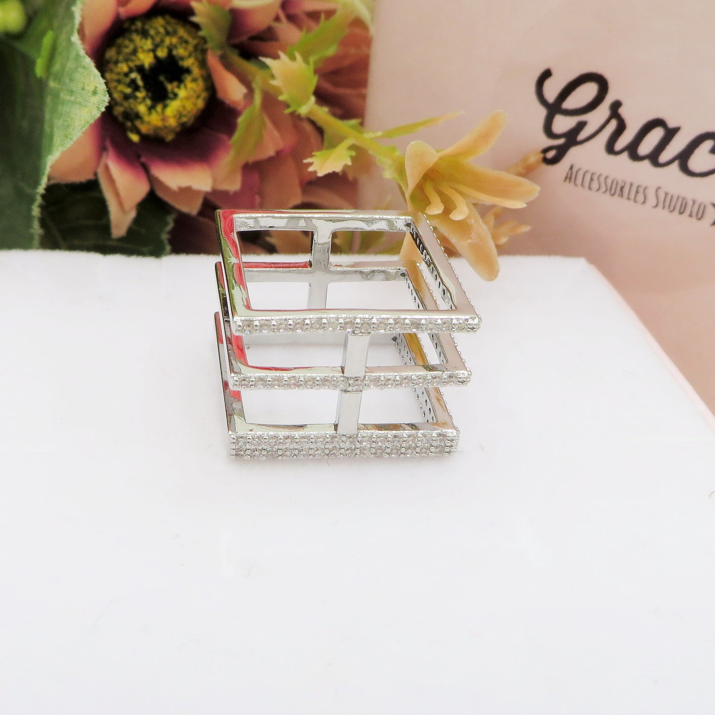 FERMA FOULARD ~ SQUARE SHINE