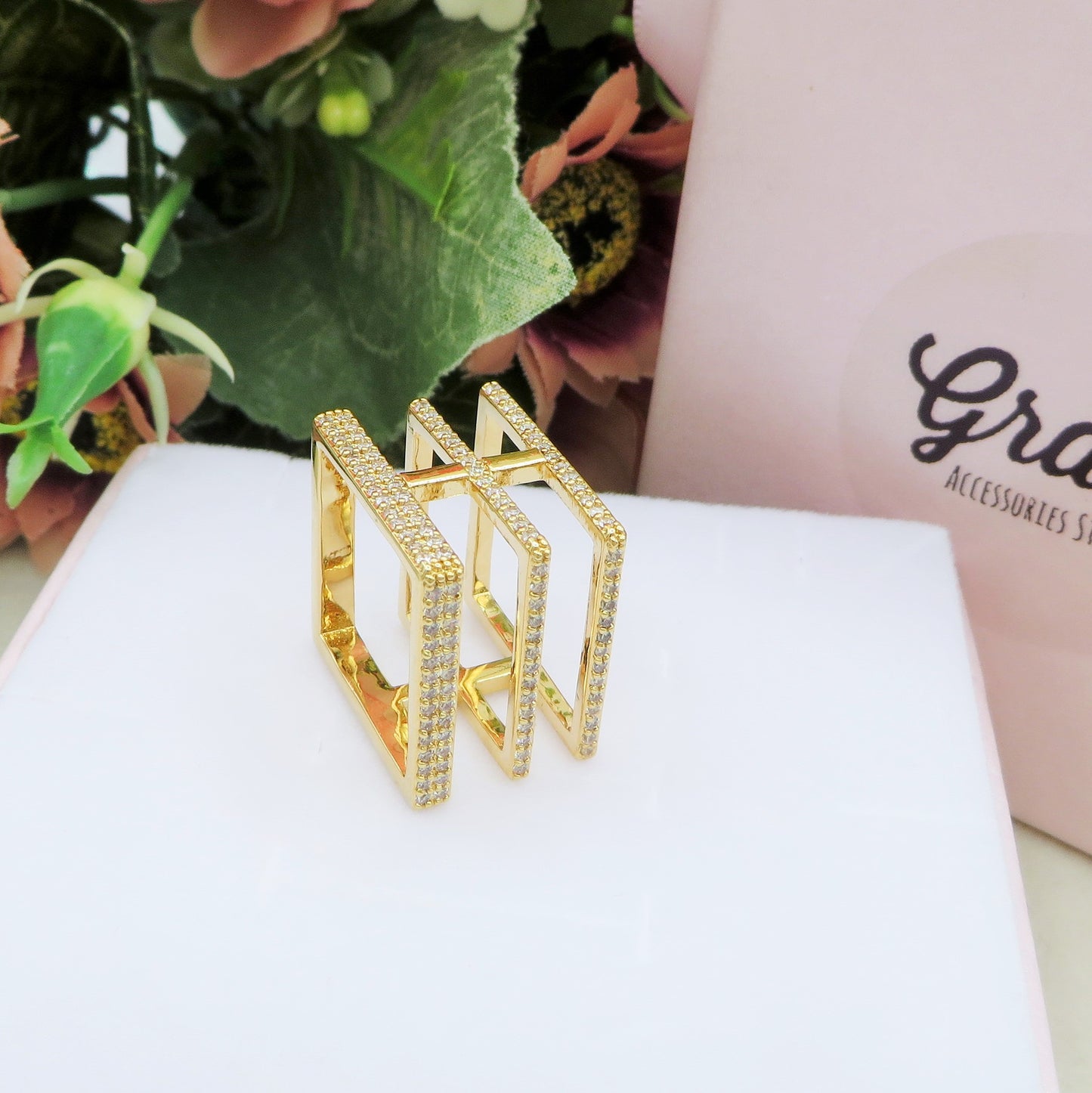 FERMA FOULARD ~ SQUARE SHINE