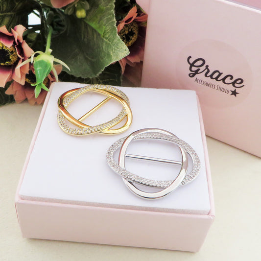 FERMA FOULARD ~ OVAL SHINE