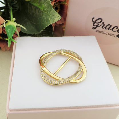 FERMA FOULARD ~ OVAL SHINE