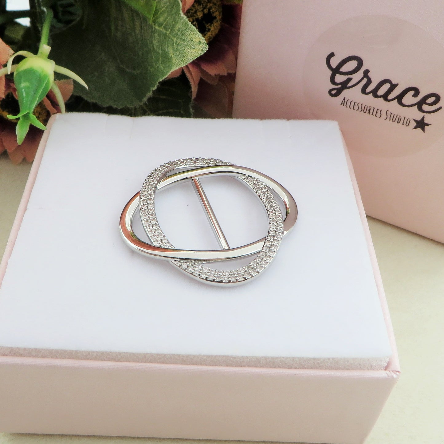 FERMA FOULARD ~ OVAL SHINE