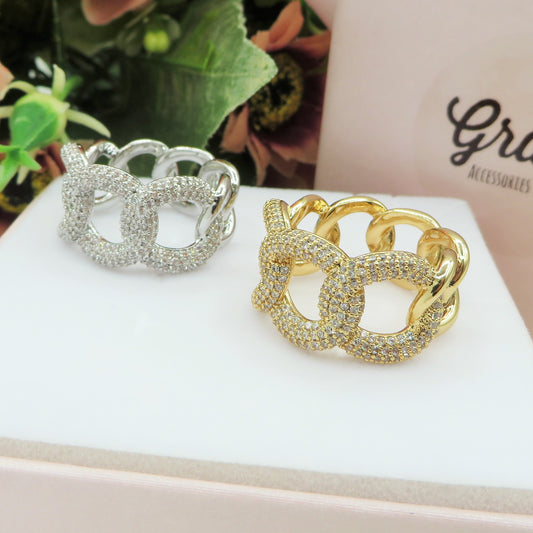 FERMA FOULARD ~ CHAIN SHINE