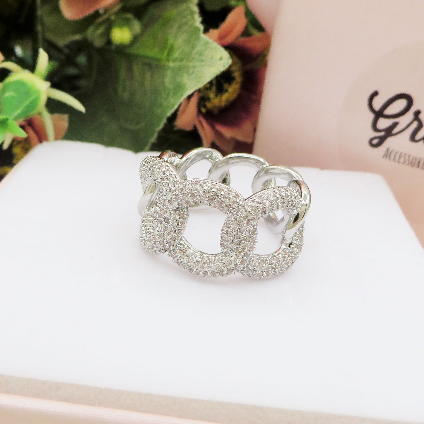 FERMA FOULARD ~ CHAIN SHINE