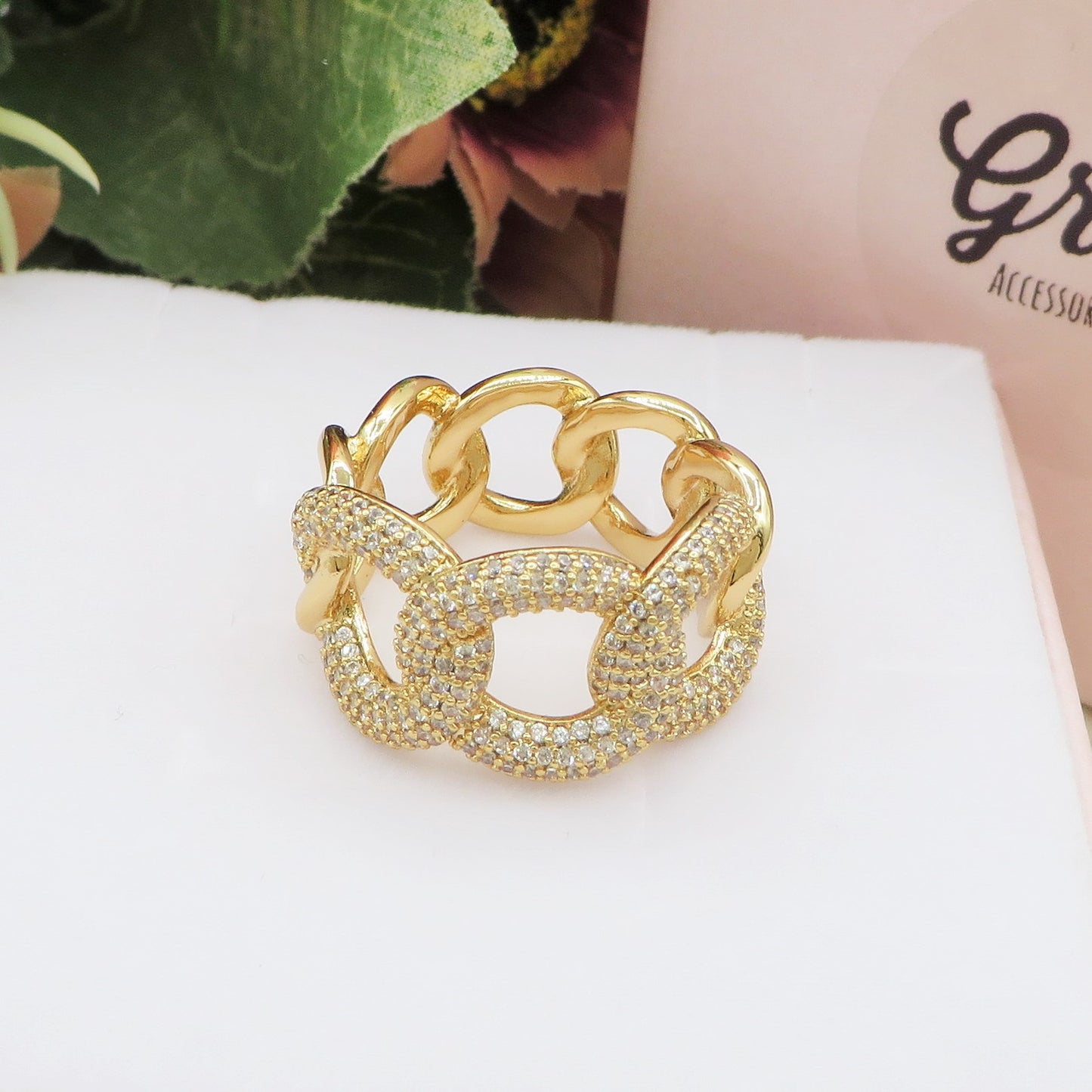 FERMA FOULARD ~ CHAIN SHINE