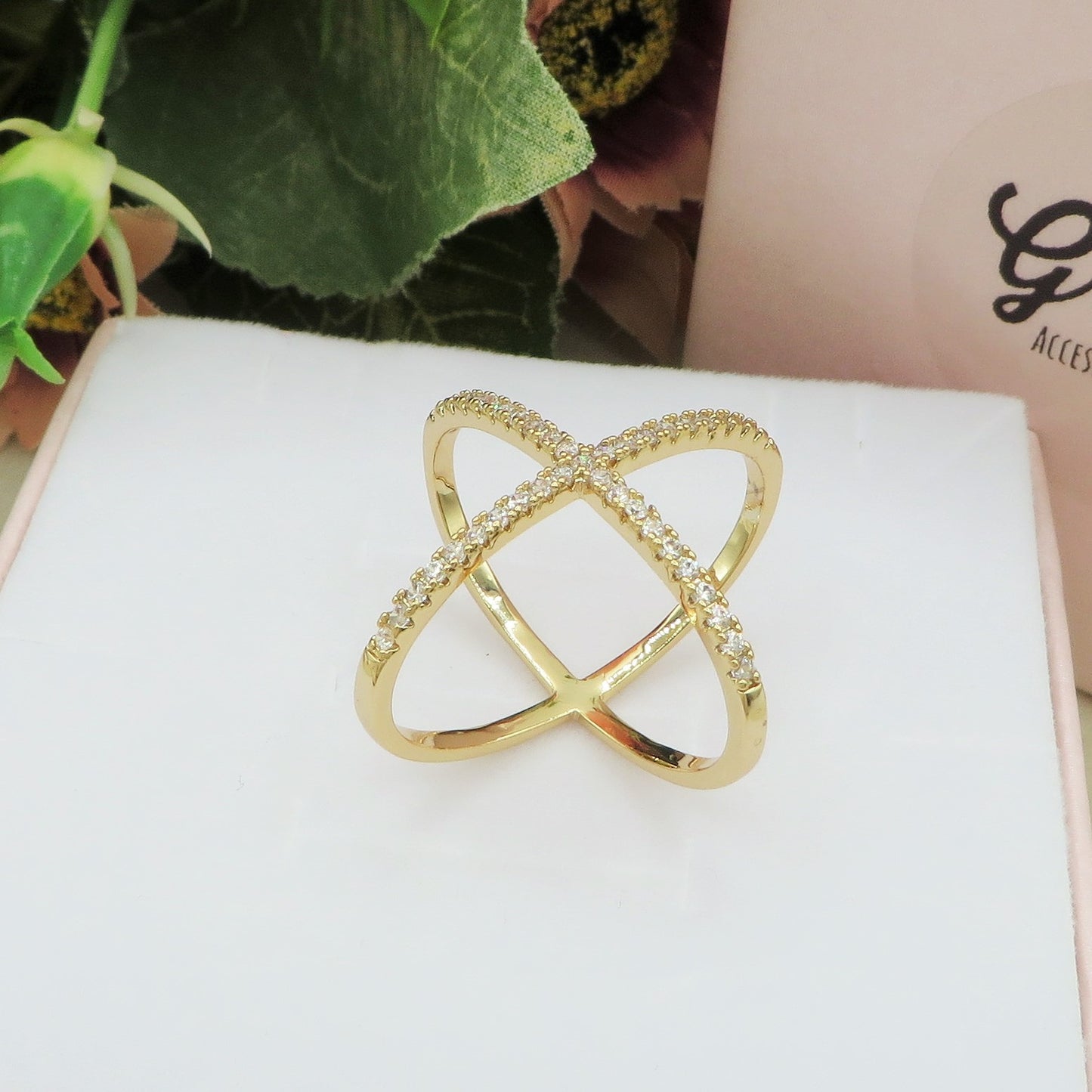 FERMA FOULARD ~ CRISS CROSS SHINE