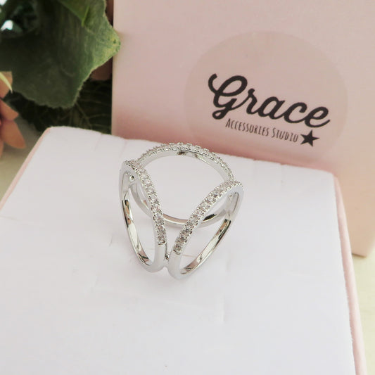 FERMA FOULARD ~ CIRCLES SHINE