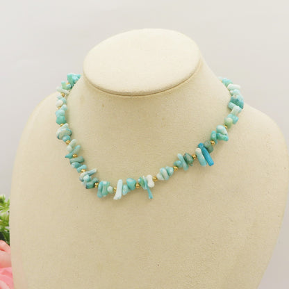 CORAL Collana ~ ACCIAIO INOSSIDABILE - Collana con perle barocche, turchesi e coralli