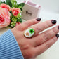Èlise 🌷 Anello regolabile con fiori vintage - Acciaio Inossidabile