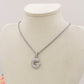 BUBBLE LUXURY INITIAL ~ Collana maxi iniziale bombata zirconata bubble + catena diamantata torchon + pendente a scelta