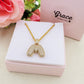 BUBBLE LUXURY INITIAL ~ Collana maxi iniziale bombata zirconata bubble + catena diamantata torchon + pendente a scelta
