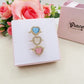 SOFIA ~ Anello regolabile in ACCIAIO INOSSIDABILE con pietra a forma di cuore e cubic zirconia