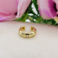 VEGA Earcuff ~ ARGENTO 925 - Earcuff stelle con cubic zirconia