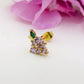 GRAPE STUD ~ Orecchino ARGENTO 925 a lobo grappolo in cubic zirconia