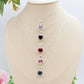 CONNIE 10mm ~ ARGENTO 925 ~ Collana con pendente cuore 10mm in cubic zirconia