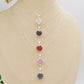 CONNIE 10mm ~ ARGENTO 925 ~ Collana con pendente cuore 10mm in cubic zirconia