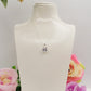 CONNIE 10mm ~ ARGENTO 925 ~ Collana con pendente cuore 10mm in cubic zirconia